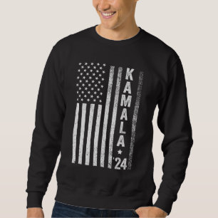 Kamala American Flag President Election USA Sweatshirt