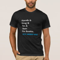 Kamala and Doug and Tim and Gwen For America