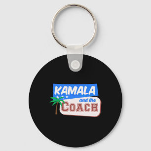 Kamala And The Coach Harris Wheimer 2024 Campaign Key Ring