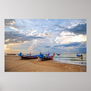 Kamala bay in Thailand, island Phuket. Poster