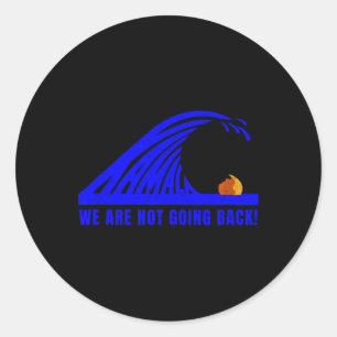 Kamala Blue Wave 2024 Harris Wheimer Presidential Classic Round Sticker
