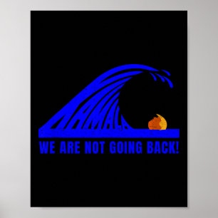 Kamala Blue Wave 2024 Harris Wheimer Presidential Poster