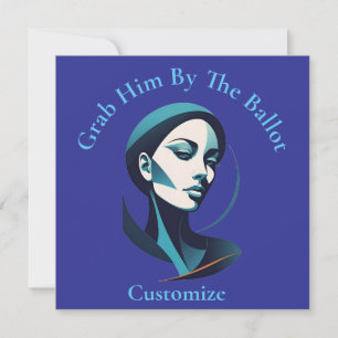 Kamala Cat Lady 2024 Ballot Thunder_Cove Invitation