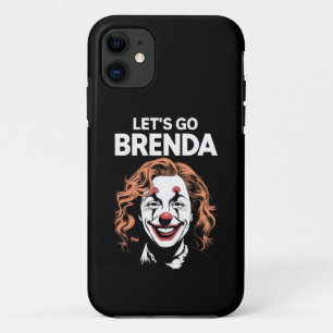 Kamala Clown Let's Go Brenda Case-Mate iPhone Case