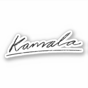 Kamala Cursive Signature 