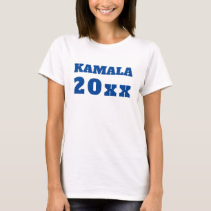 KAMALA custom blue democrat text T-Shirt