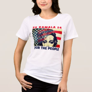 Kamala For the People 2024  T-Shirt Tri-Blend Shirt