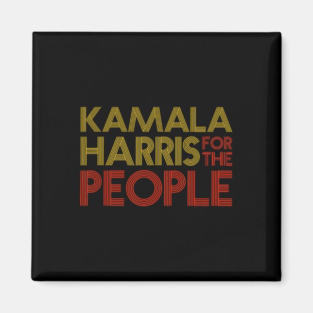 Kamala For The People Breaking Barriers  Magnet (Front)