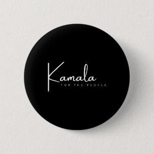 Kamala For The People President Kamala Harris Whei 6 Cm Round Badge