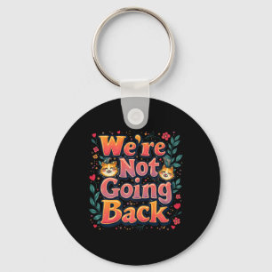 @kamala Groovy Colourful Vintage Style Kamala Harr Key Ring
