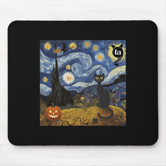 Kamala Halloween Witch  Mouse Pad (Front)