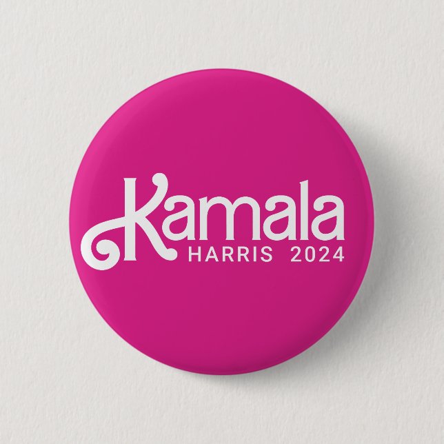 Kamala HARRIS 2024 6 Cm Round Badge (Front)