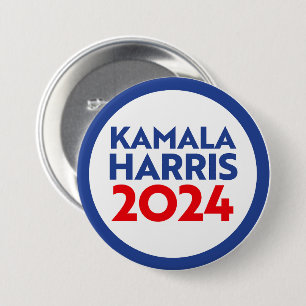 Kamala Harris 2024 7.5 Cm Round Badge