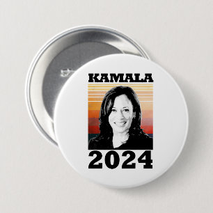 Kamala Harris 2024 7.5 Cm Round Badge