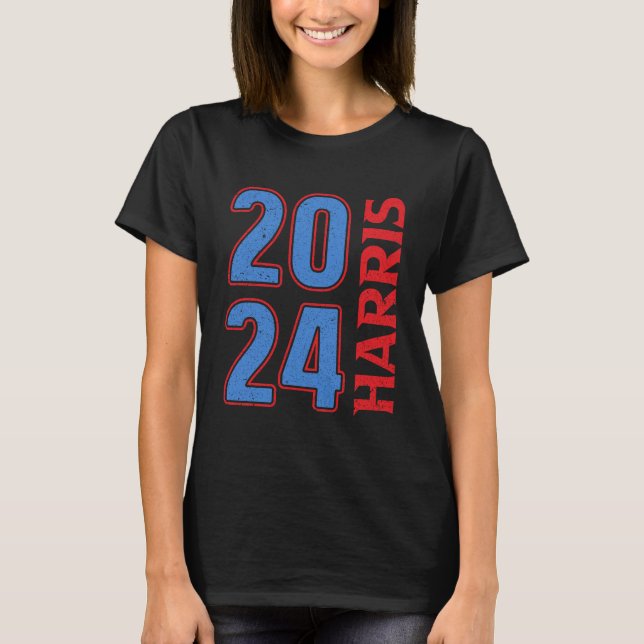 Kamala Harris 2024 Bold Campaign Election Design T-Shirt (Front)