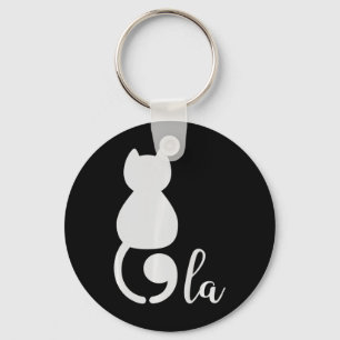 Kamala Harris 2024 Cat Lady President Comma La Fun Key Ring