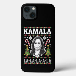 Kamala Harris 2024 Christmas Comma La Xmas iPhone 13 Case