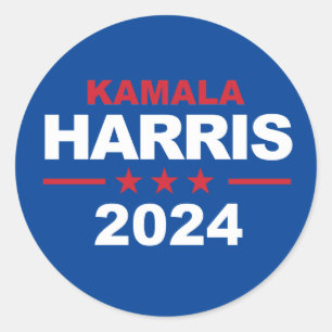Kamala Harris 2024 Classic Round Sticker