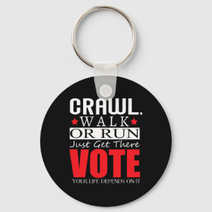 Kamala Harris 2024 Election Anti Trump  Key Ring
