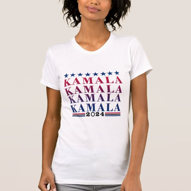 Kamala Harris 2024 Election Campaign T-Shirt (Front)
