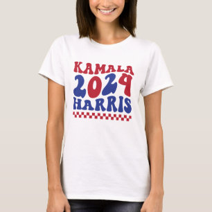 Kamala Harris 2024 For President Campaign T-Shirt