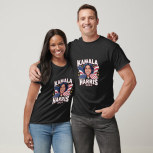 Kamala Harris 2024 For President Campaign T-Shirt