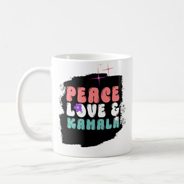 Kamala Harris 2024 for President Coffee Mug (Left)