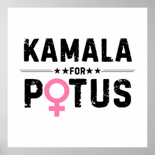 Kamala Harris 2024 For President POTUS Poster