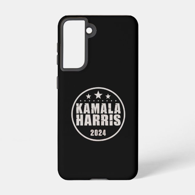 Kamala Harris 2024 For President Retro Election Samsung Galaxy S21 Case (Back)