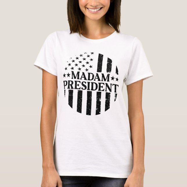Kamala Harris 2024 for President Vote Tim Walz T-Shirt (Front)