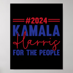 Kamala Harris 2024 For The People Election 2024 Poster