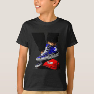 Kamala Harris 2024 High Heels Stepping On Red Mega T-Shirt