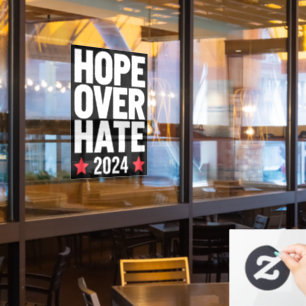 Kamala Harris 2024 Hope Over Hate Presidential 