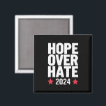 Kamala Harris 2024 Hope Over Hate Presidential  Magnet<br><div class="desc">Kamala Harris 2024 Hope Over Hate Presidential Election</div>