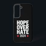 Kamala Harris 2024 Hope Over Hate Presidential  Samsung Galaxy Case<br><div class="desc">Kamala Harris 2024 Hope Over Hate Presidential Election</div>