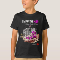 Kamala Harris 2024 I'm With Her Rocking Chucks &am