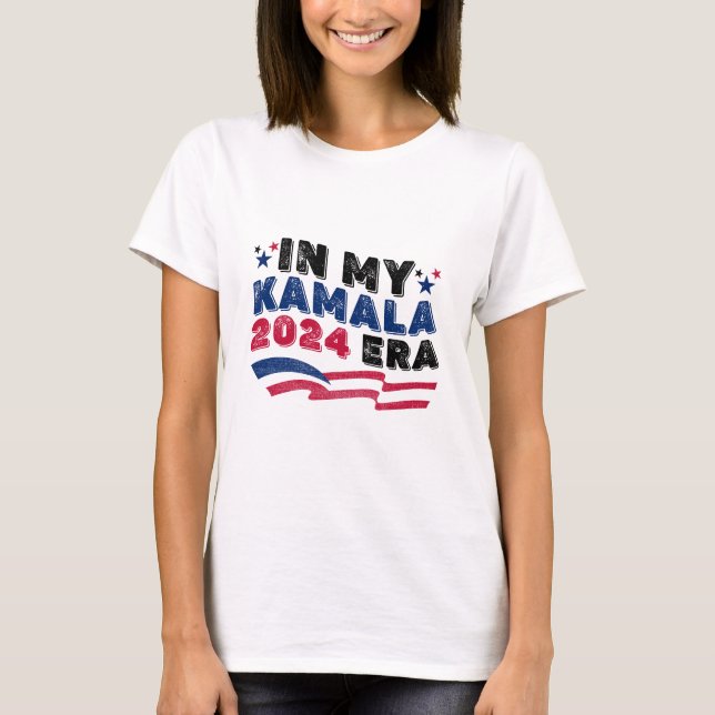 Kamala Harris 2024 "In My Kamala Era"  T-Shirt (Front)