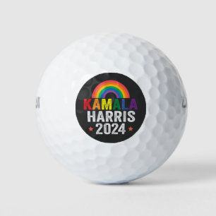 Kamala Harris 2024 Lgbtq Election President  Golf Balls