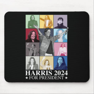 Kamala Harris 2024 Madam President Election Democr Mouse Pad