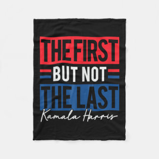 Kamala Harris 2024 Madam President Kamala 47 Usa E Fleece Blanket