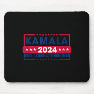 Kamala Harris 2024 Madam President Kamala 47 Usa E Mouse Pad