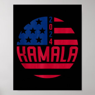 Kamala Harris 2024 Madam President Kamala 47 Usa E Poster