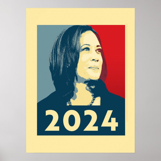 Kamala Harris 2024 Poster (Front)