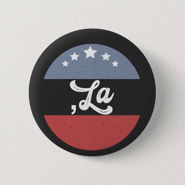 Kamala Harris 2024 President Comma La Funny 6 Cm Round Badge (Front)