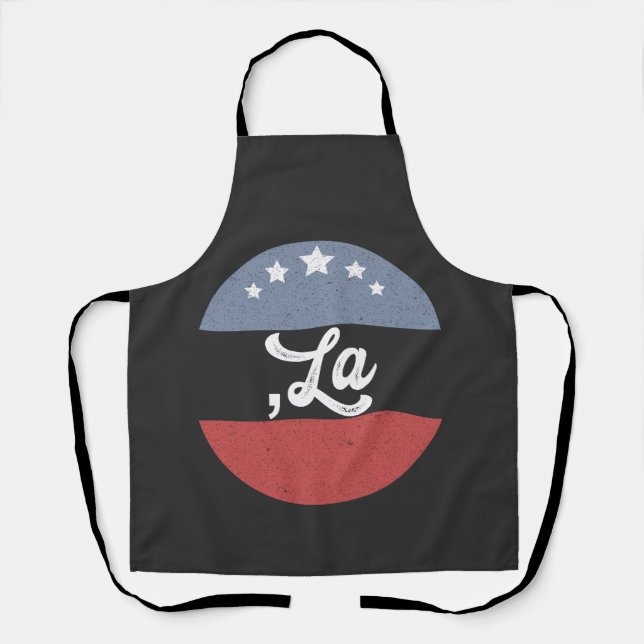 Kamala Harris 2024 President Comma La Funny Apron (Front)