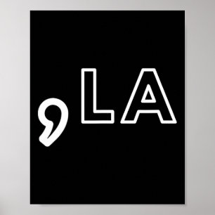Kamala Harris 2024 President Comma  Poster