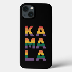 Kamala Harris 2024 Rainbow Flag Gay Pride LGBT iPhone 13 Case