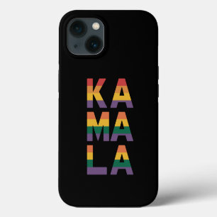Kamala Harris 2024 Rainbow Flag Gay Pride LGBT iPhone 13 Case