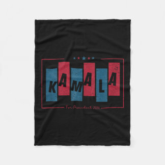 Kamala Harris 2024 Shattering The Gl Ceiling Tank  Fleece Blanket