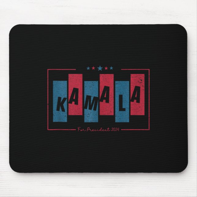Kamala Harris 2024 Shattering The Gl Ceiling Tank  Mouse Pad (Front)